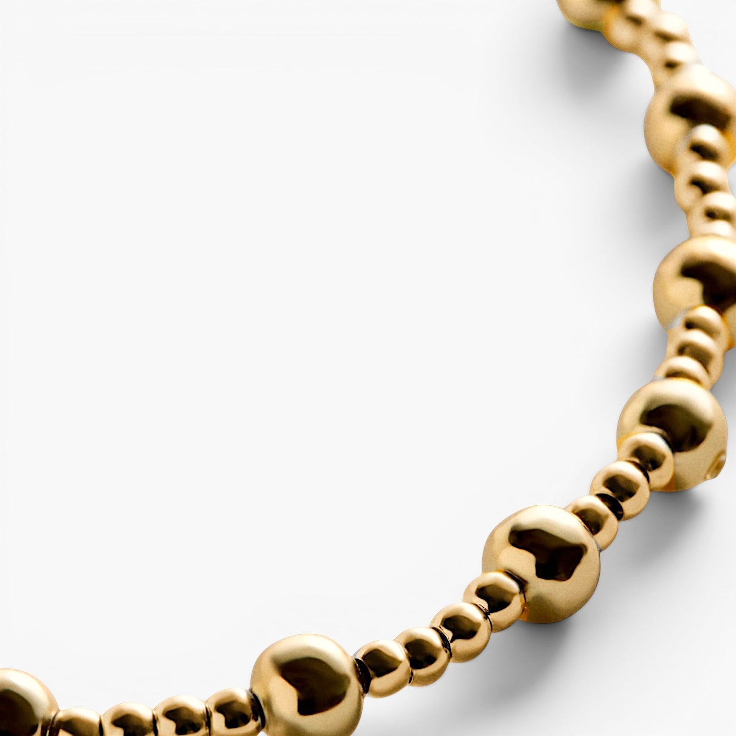 Dainty Pisa Bead Stretch Bracelet