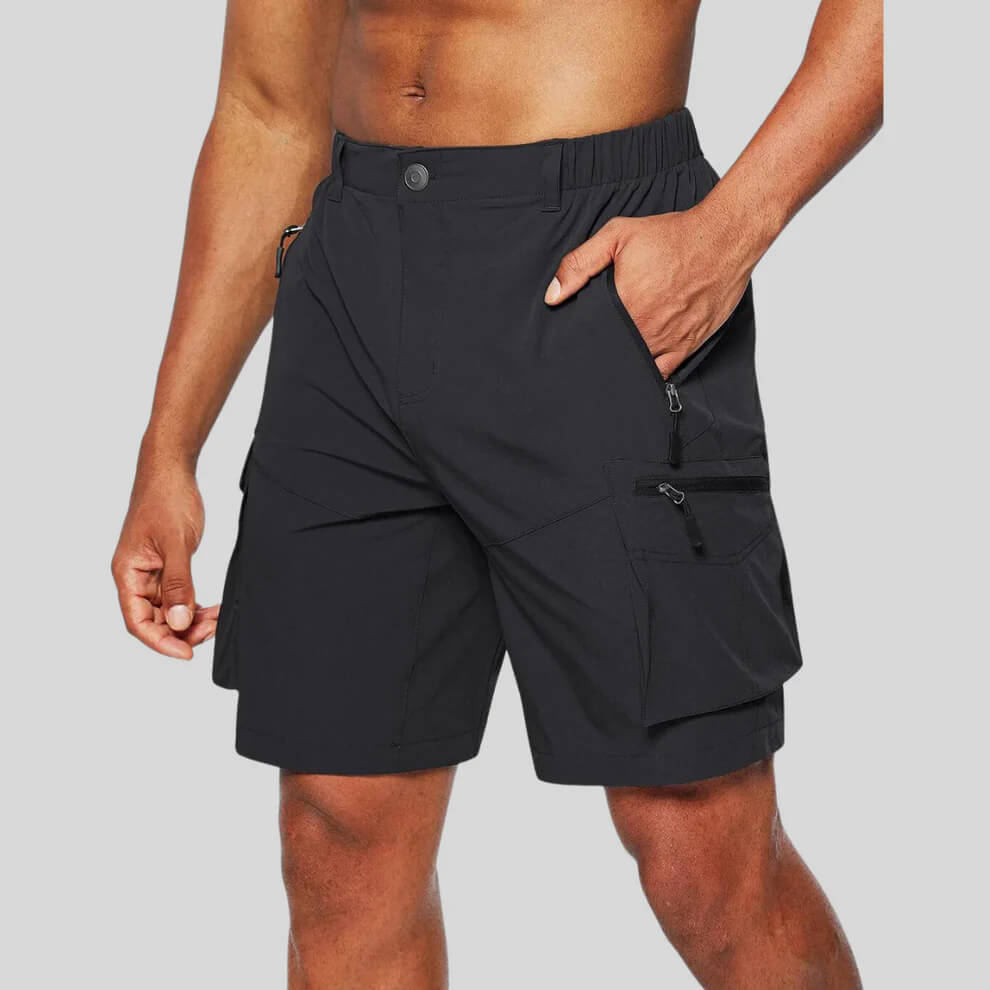 Men’s Water-Repellent Cargo Shorts