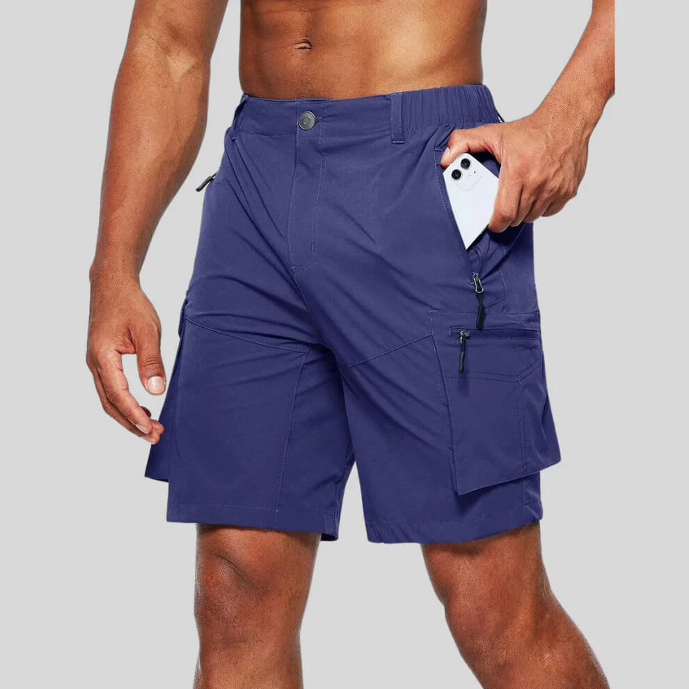 Men’s Water-Repellent Cargo Shorts