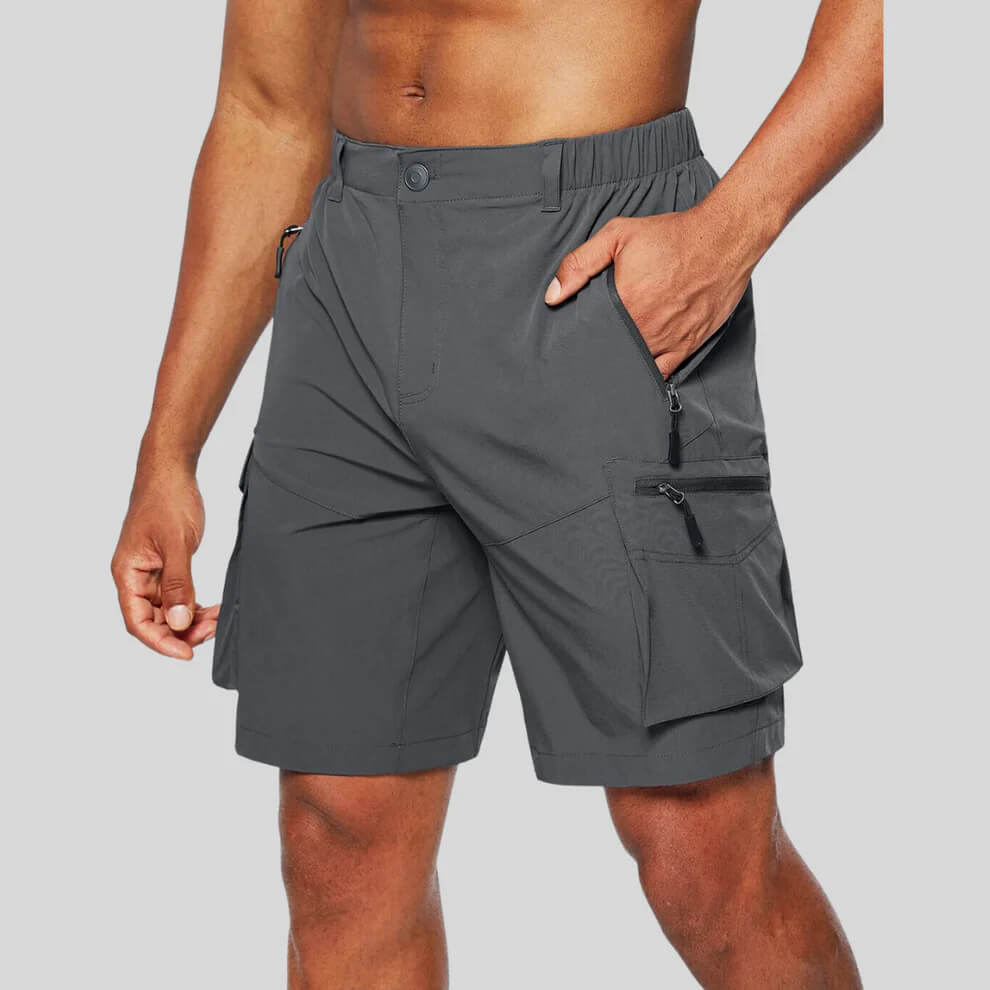 Men’s Water-Repellent Cargo Shorts