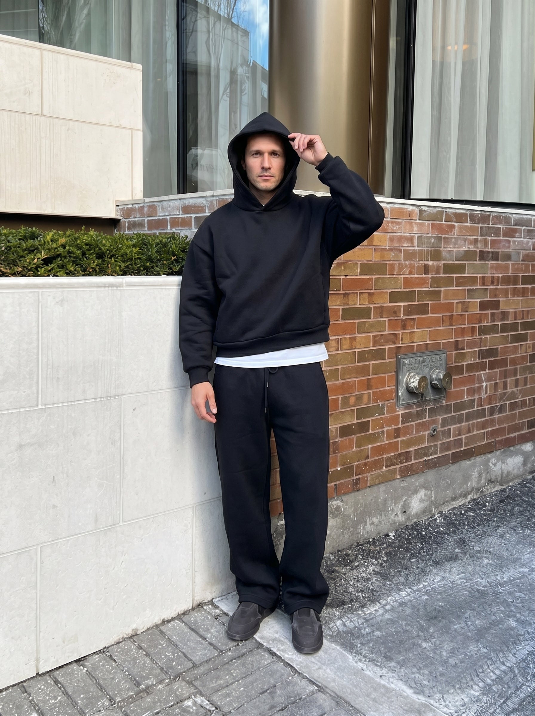 Theo | Relaxed Hoodie & Jogger Two Piece Matching Tracksuit Set