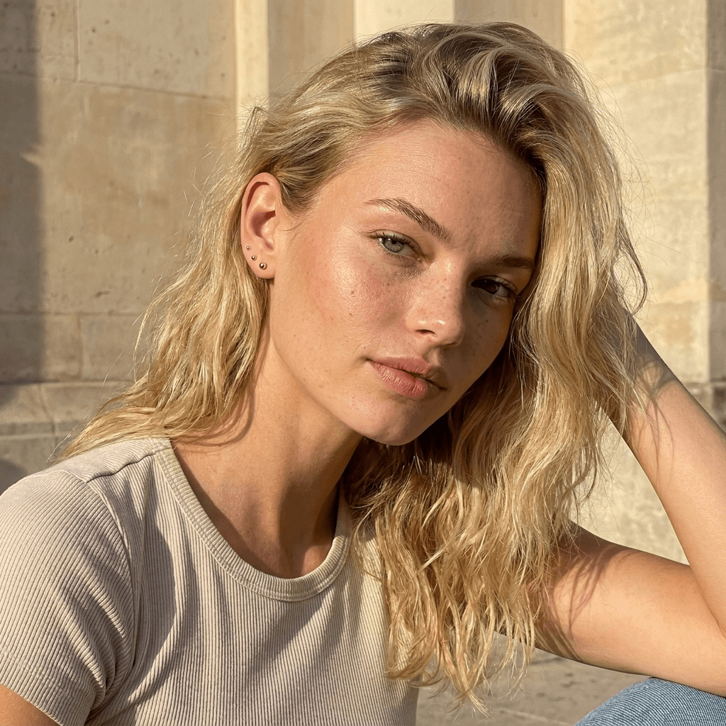 Classic Sphere Flat Back Stud Earrings